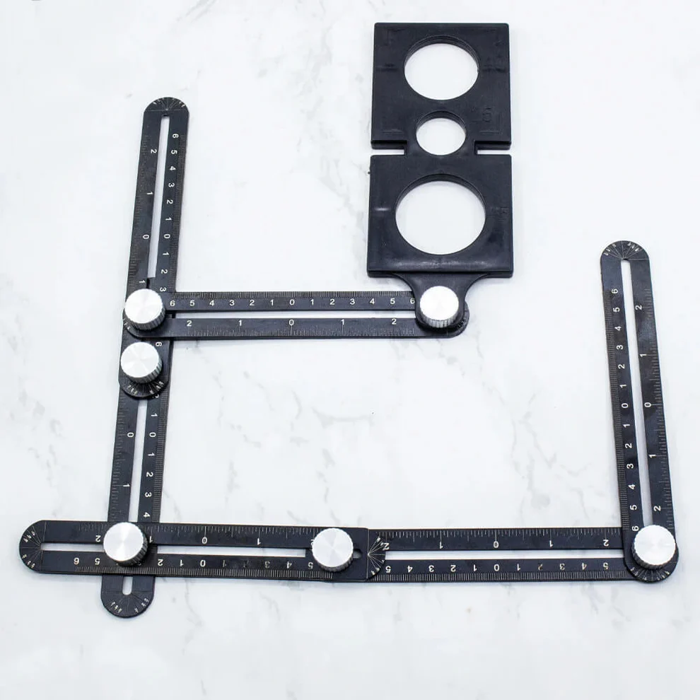 📐 مسطرة متعددة الزوايا بفتحة قابلة للتعديل - الصورة 2